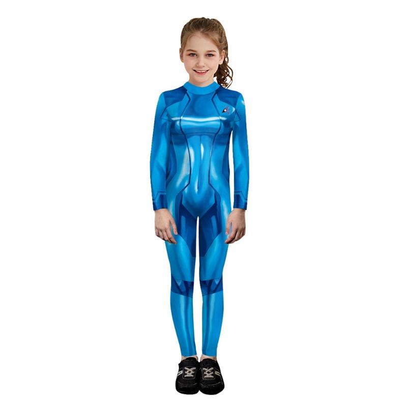 Children's Avatar Performance Cosplay Costume Character Digital Printing Bodysuit