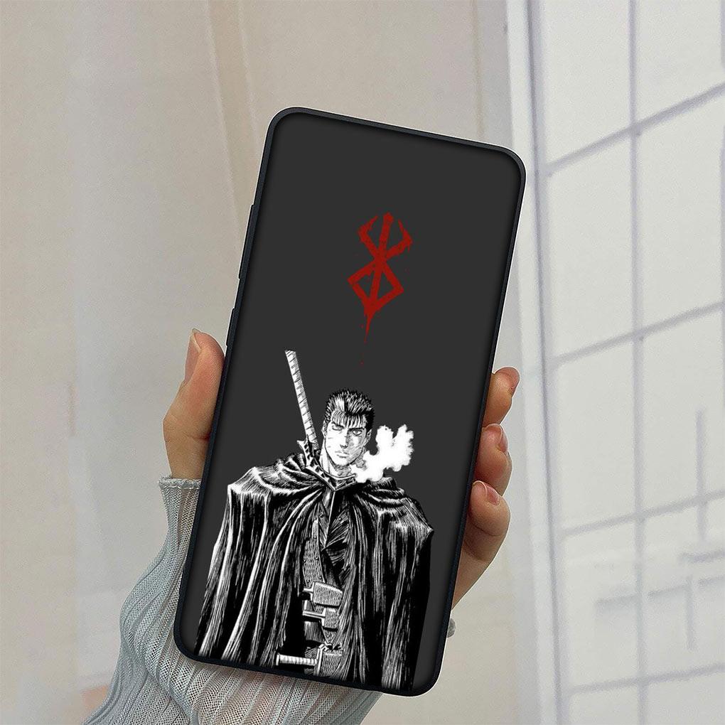 Berserk Guts Soft Cover for VIVO Y20 Y21 Y33S Y20i Y02 Y16 Y22S Y27 Y21T Y33T Y35 Y36 Y53S Y70 Y76 Y77 Y78 Casing Phone Case