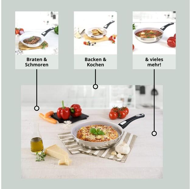 Frying Pan Genius Cerafit Steel 28 Cm (A24665)