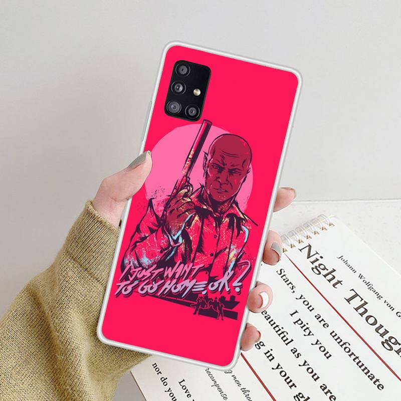

Cool Game Miami Phone Case For Samsung Galaxy S9 S10 Plus S10E S20FE A71 A51 A21S Clear Silicone Transparent Phone Cover Galaxy S20 fe