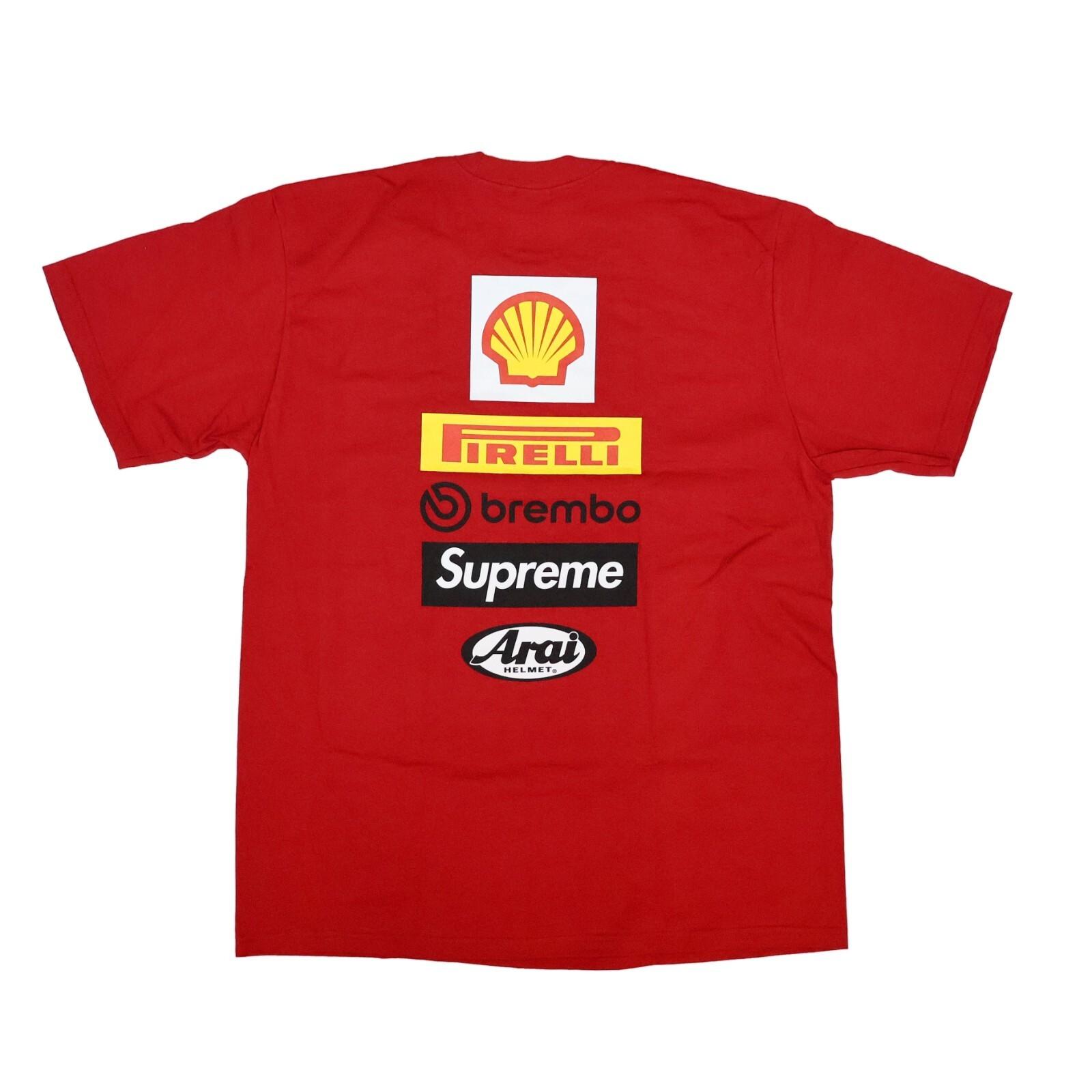 Supreme Ducati Logos Tee Red L