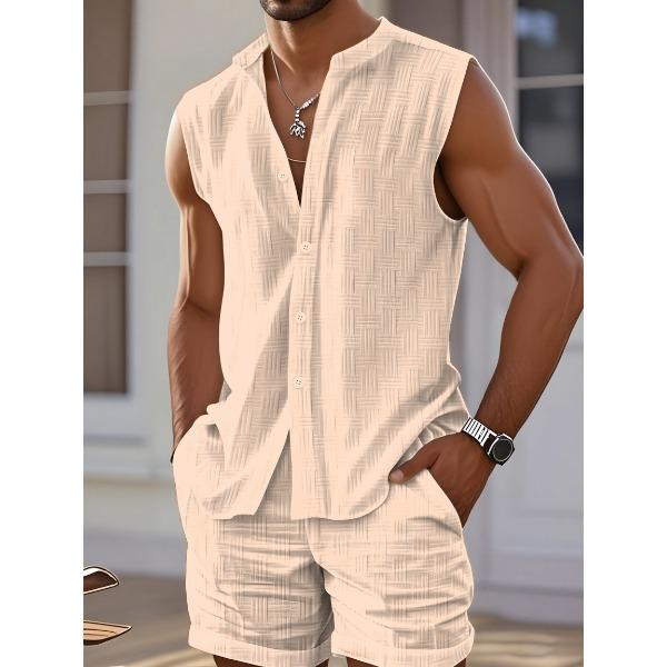 Top fără mâneci Pantaloni scurți Costum de plajă