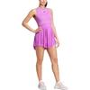adidas Abito da Tennis Pro Aeroready Tinta Unita Vestibilità Slim Corto Senza Maniche Abiti da Donna Viola IT1839