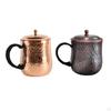 Copper Mug Masrapa Cup with Handle and Lid Moscow Mules for Home Coffee Shop