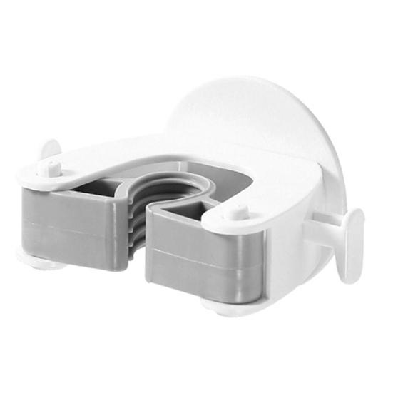 

1 комплект, многофункциональная стойка для метлы, пробойник, АБС-пластик, противоскользящая текстура, настенный держатель для швабры, вешалка для ежедневного использования серый