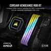 CORSAIR 4000MHz CL18 Desktop PC Memory with VENGEANCE RGB RT 16GB x CMN16GX4M2Z4000C18 New Model Optimized for DDR4-16GB [2 8GB] (2021 AMD)