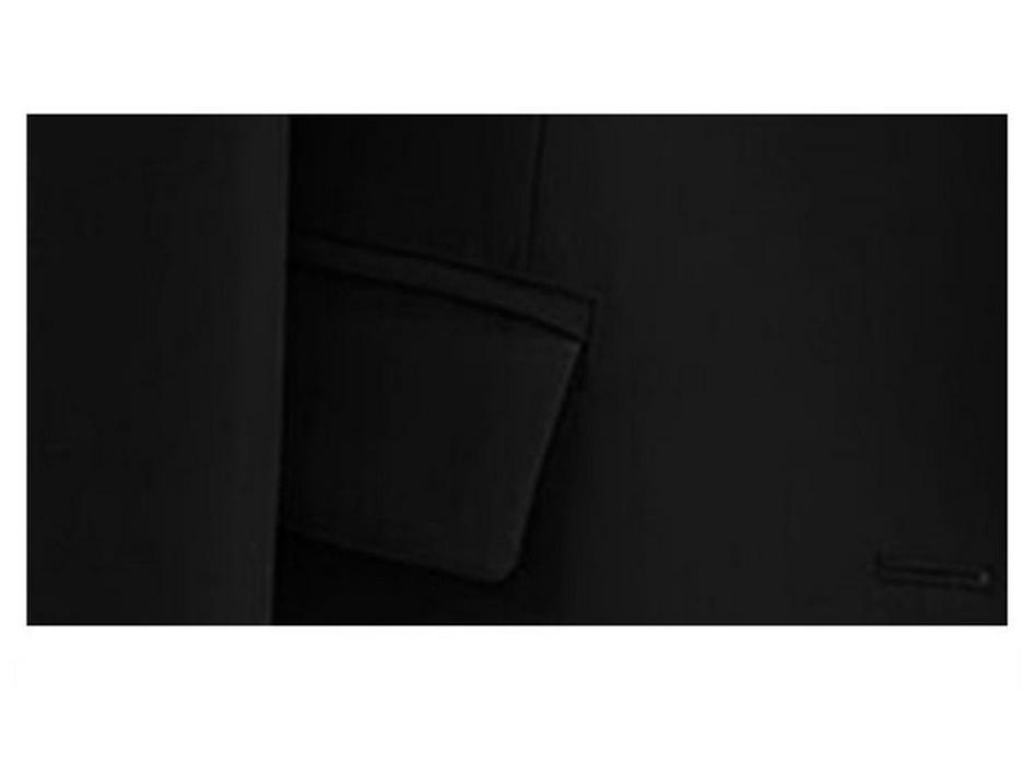 Women's Black Blazer: Autumn 2025 Casual Loose Fit, Korean Style, Elegant Commuter Suit Jacket