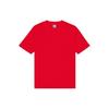 T Shirts Men's Red Crew Neck Moderate Straight Fit MT41533-TRE