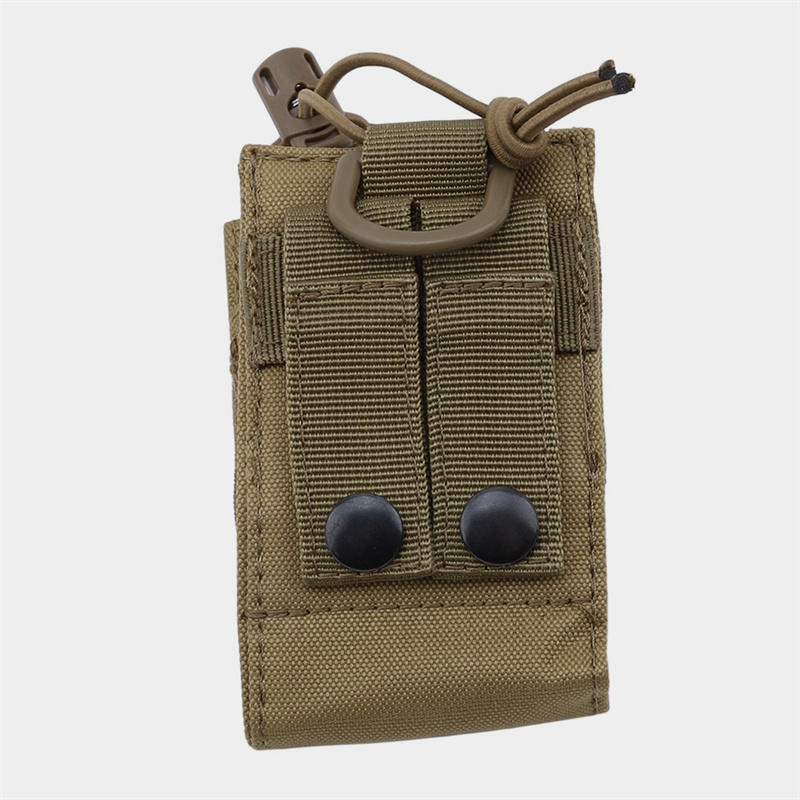 Outdoor Molle Tactical Radio Holder Case Portable Interphone Hanging Bag Magazine Pouch Pocket for Walkie Talkies