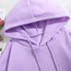 Oversized Asymmetrical Butterfly Floral Hoodie Casual Wear Unisex Loose Fit Long Sleeve