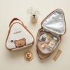 Capybara Bear Thermal Lunch Bag Mini Insulated Bento Box Snack Food Cooler Container Kids School Women Kawaii Triangle Handle