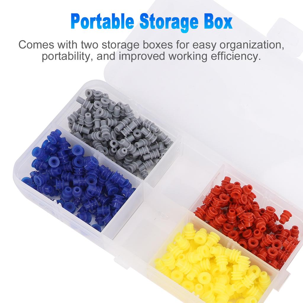710PCS Connector Pins Crimped Terminal Automotive Car Kit Electrical 1 1.5 1.8 2.2 2.8 3.5mm Motorcycle Wire Removal