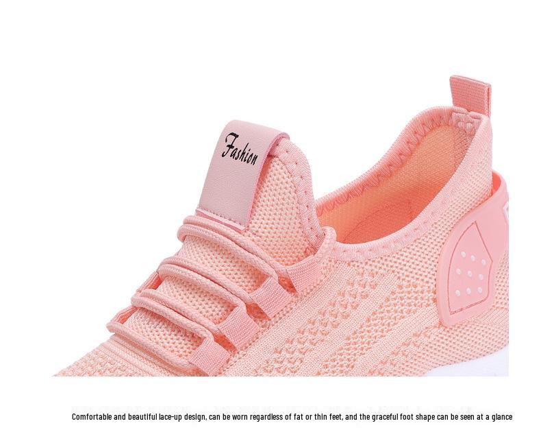 Damen Übergröße Atmungsaktive Höhenvergrößernde Schnür-Sneaker - Leichte Low-Cut Weiche Sohle (Größe 43)