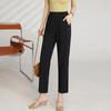 Women's Spring Summer Plus Size Elastic Waist Pants