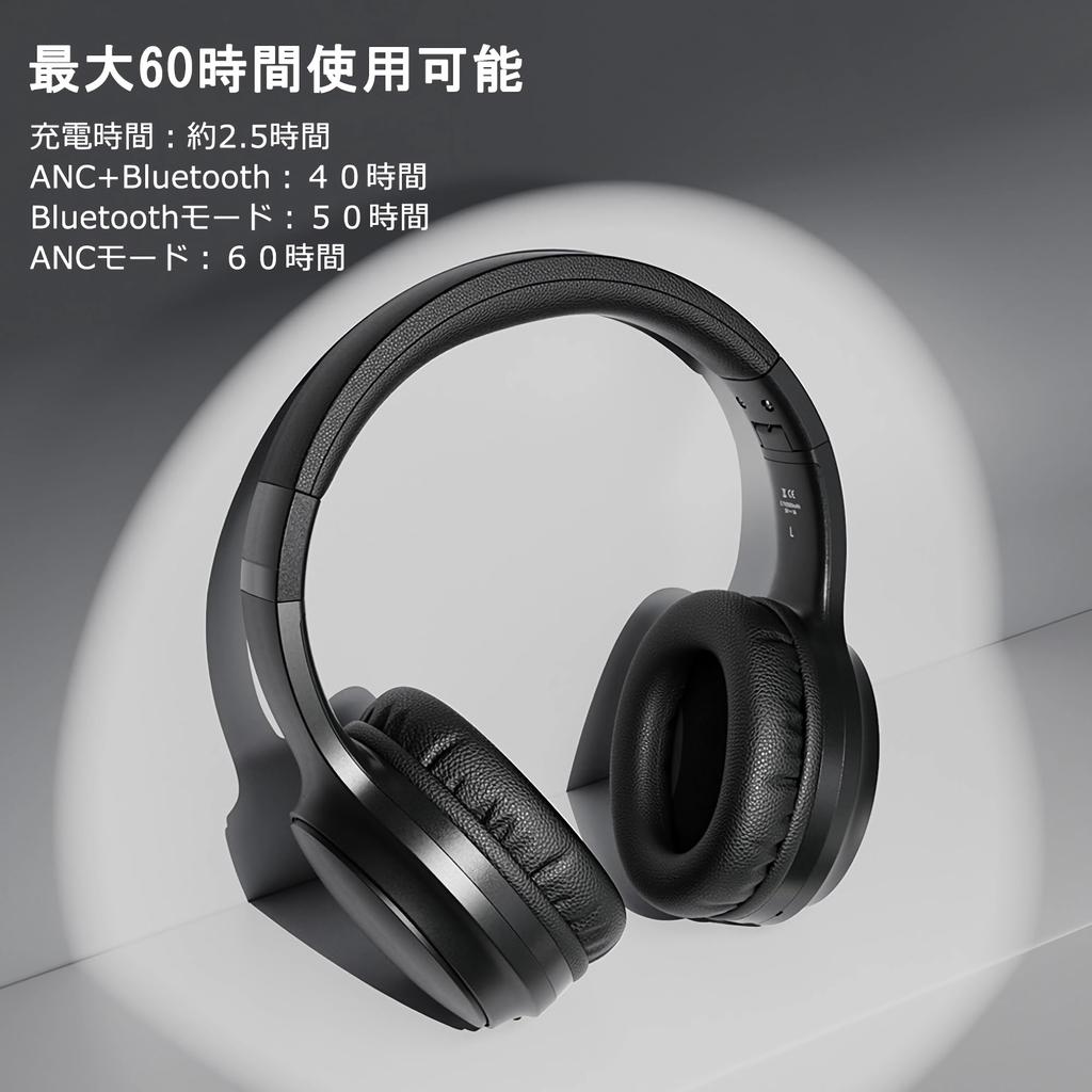 Bluetooth Wireless Headphones with Active Noise Cancellation Battery Lightweight Design Sound Sound Leakage Wired Wireless Dual for Language Popular