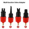 Air Valve Adapter Inflatable Rowing Rubber Boat Paddle Canoe Pump Compressor