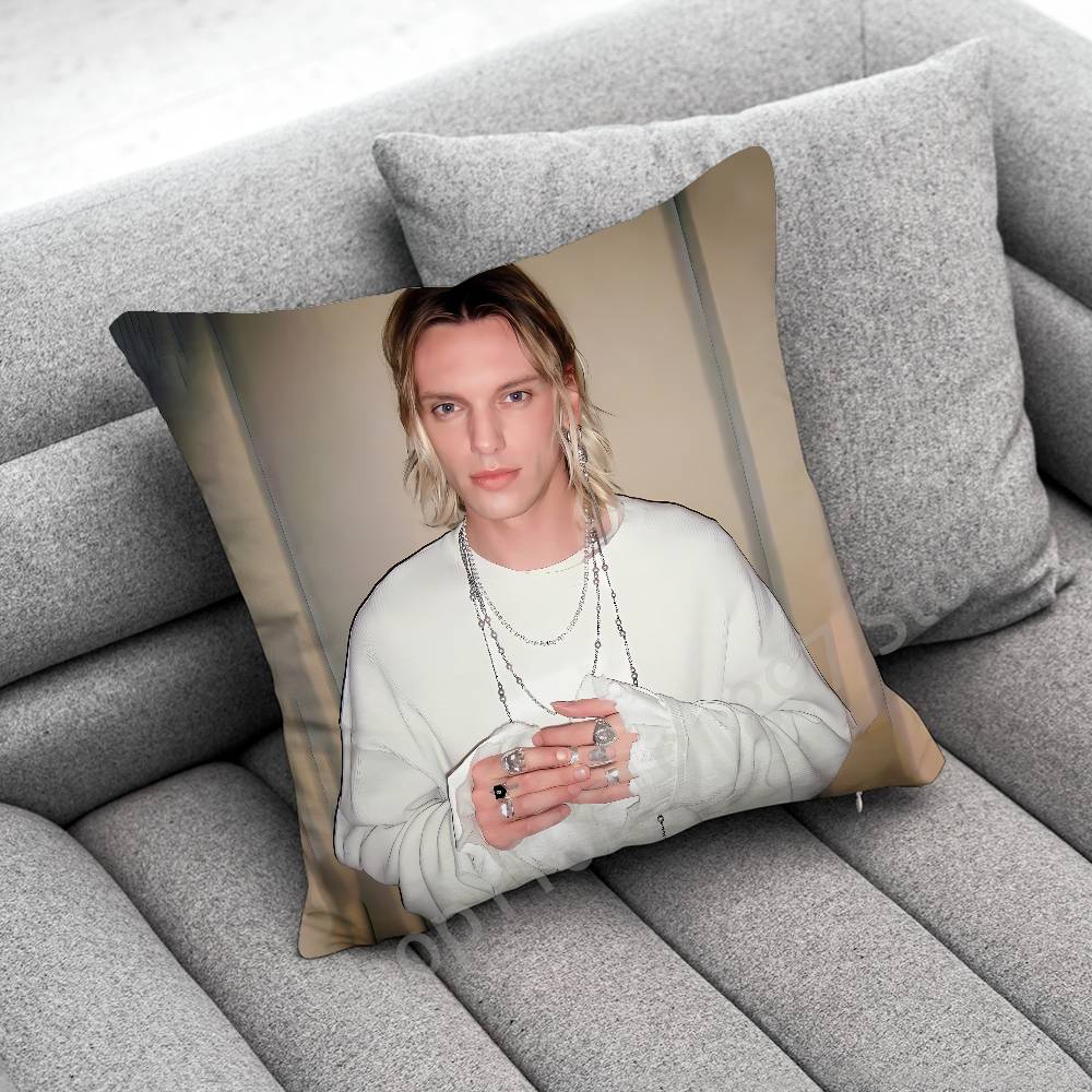 Actor J-Jamie Campbell Bower Throw Pillow Case For 45*45Cm 40Cm 55Cm 50Cm 30Cm Square Car Pillowcase Shell