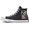 Chuck Taylor All Star Comfortable and Versatile High-Top Espadrilles Unisex Black & White