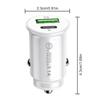 USB+TYPE-C Car Charger 3.1A 5V PD Cigarette L ighter USB Power Adapter Fast Charging Car Phone Charger For All Smart Phones