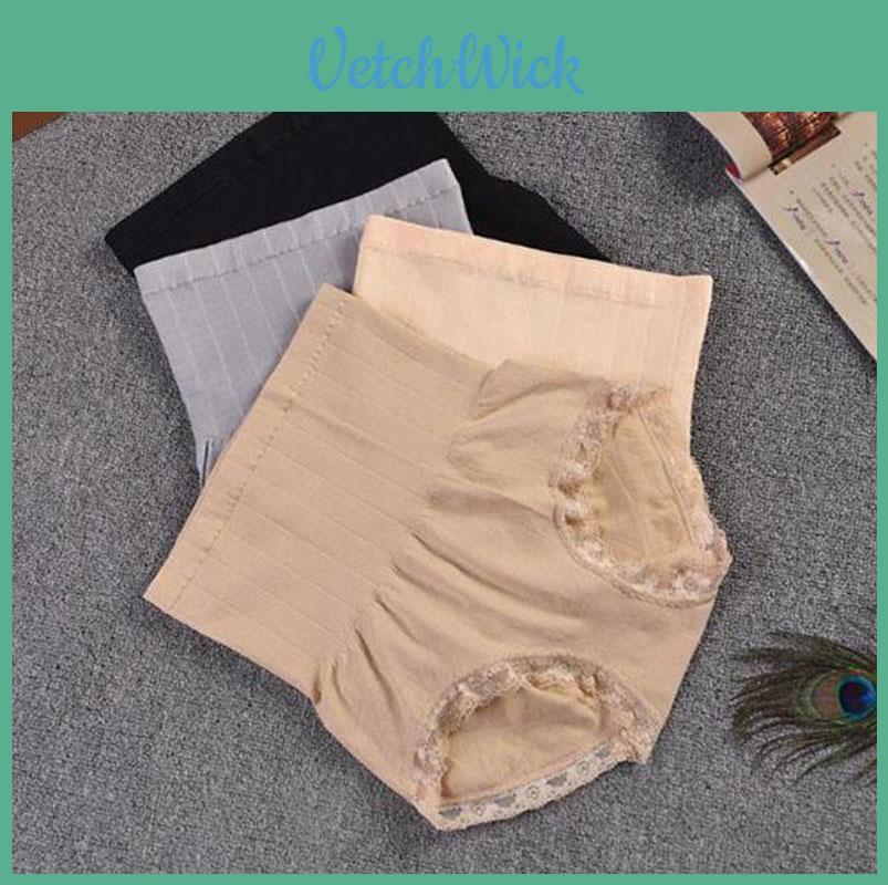 Women's High Waist Abdomen Lace Slimming Shaping Underwear Shorts For Comfort