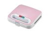 Maruyama Cuore Electric Hot Sandwich Maker W, Pink and White, CU-502HS(P), for Home Use, Perfect for Snacks and Easy Hot Sandwiches (2 Sandwiches)