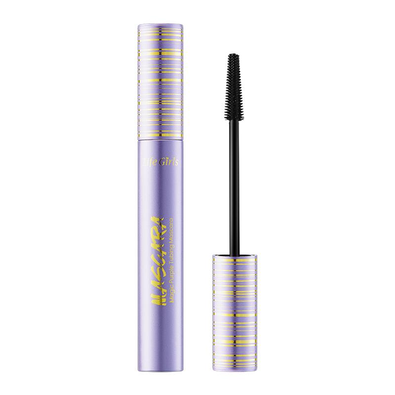 

Life Girls Magic Purple Tubing Mascara Waterproof Lengthening Volumizing Curl Long Wear Smudge Proof