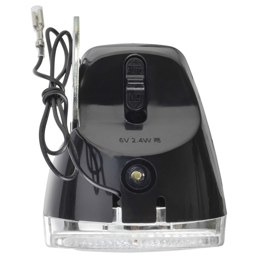 Światło LED Dynamo w piaście Panasonic dla Rowerów, Światło, Czarne, W65 x G76 x H69mm, NSKL135-B