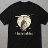 I Have Rabies T-Shirt, Weird Dark Shirt, Vintage Y2k Tee, Sarcastic Tshirt, Weird Dark Humor Shirt, I Have Rabies Bat T-Shirt, Sarcasm Shirt