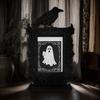 Gothic Halloween Crow Photo Frame Atmosphere Ornaments Multi-purpose Art Decorations For Home Desktop Festival Parties