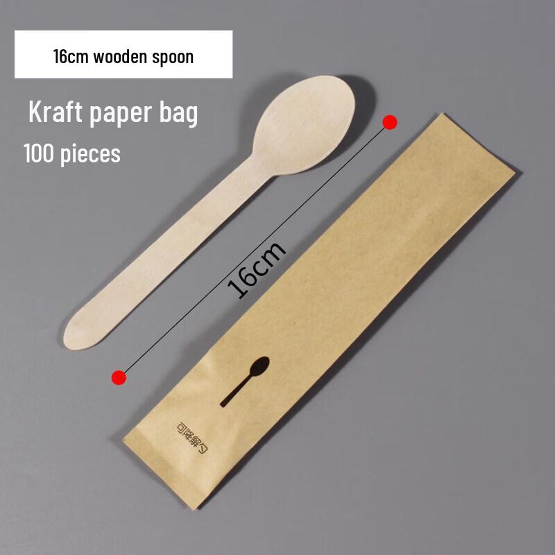 Eco-Friendly Disposable Wooden Cutlery