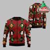 Oh Snap Funny Gingerbread Christmas Ugly Sweater Men Clothes Cute Neon Print Loose Sport Sweater Festival Unique Gift Sweatshirt