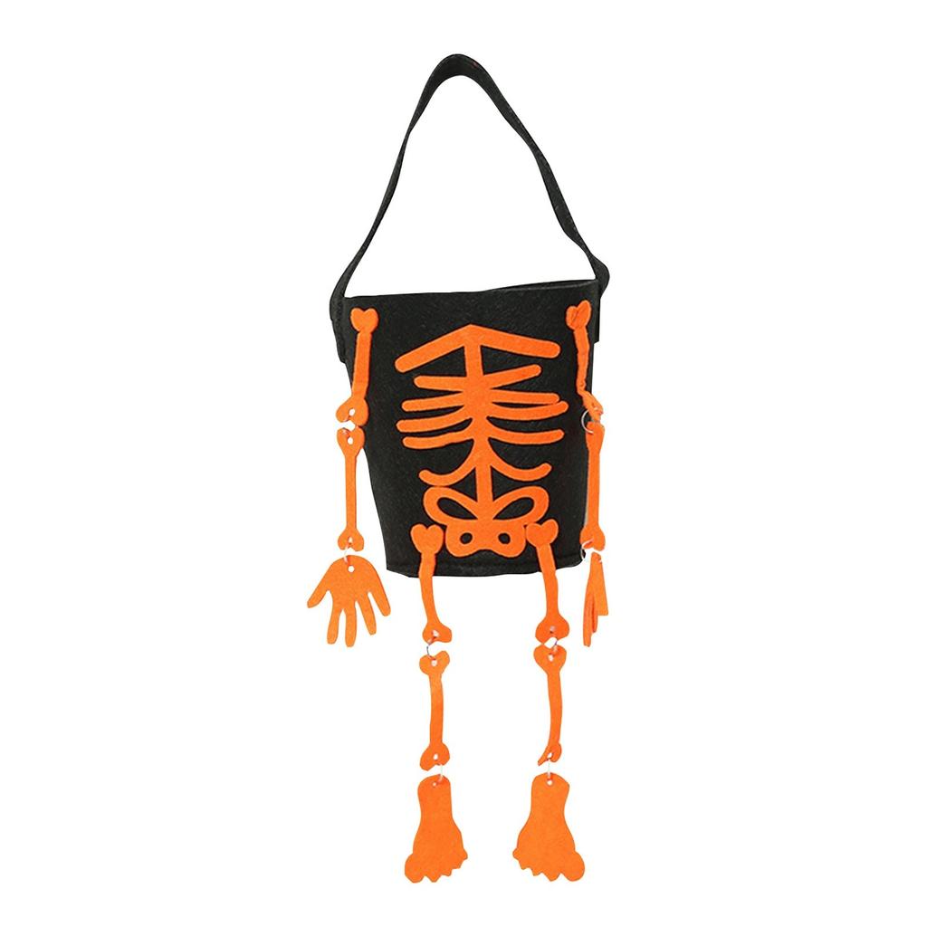 Candy Buckets And Candy Bags For Handling, Halloween Candy Bags, Bucket Decorations, Candy Buckets(4pcs/set)
