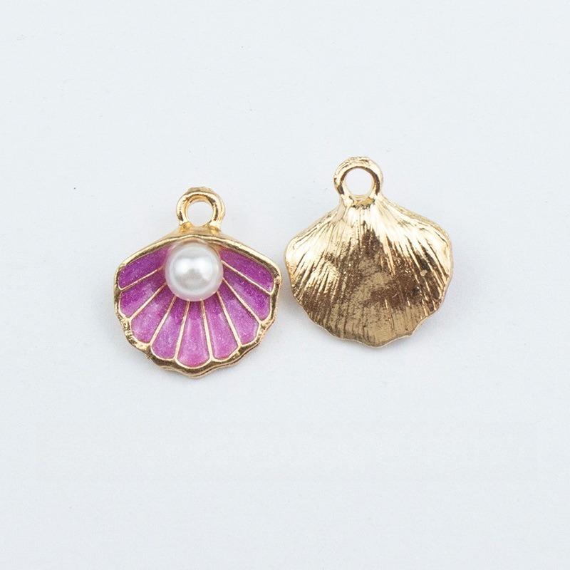 Jewelry Accessories Pendant Beads Small Shell Alloy Pendant