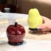Creative Pear Toothpick Holder Dustproof Cover Durable Multi-Purpose Storage for Floss Family Gathering Table Supplies