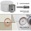 Hole core bit 65mm, hole saw core bit 8x110mm drilling crown with SDS plus adapter