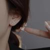 Gifts Snake Shape Bracelet Fashion Snake Ring&Ear Studs Trendy Snake Open Cuff Bangles  Friend