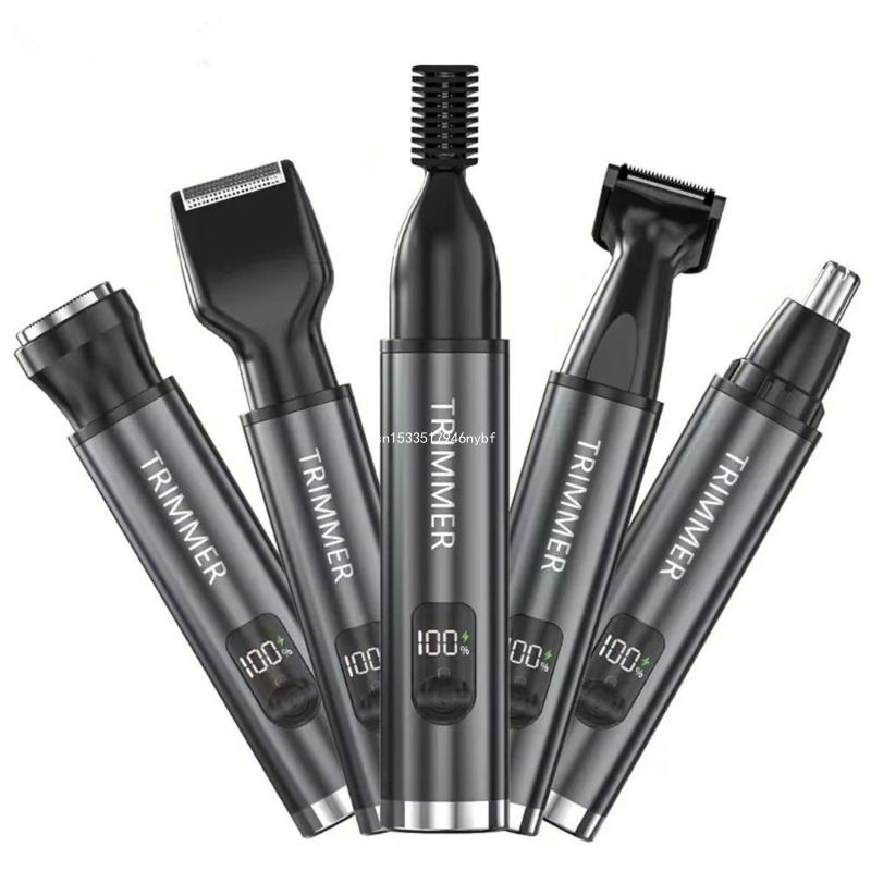 

Электрическая бритва для носа 5 в 1, электробритва, инструмент для ухода за бородой, электробритвенный инструмент, водонепроницаемая бритва, ABS Dropship