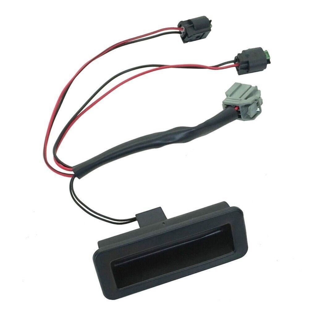 Întrerupător cu mâner de eliberare negru Încuietoare portbagajului mașinii Comutator practic pentru hayon, plastic convenabil pentru Land Rover Discovery 3 și 4