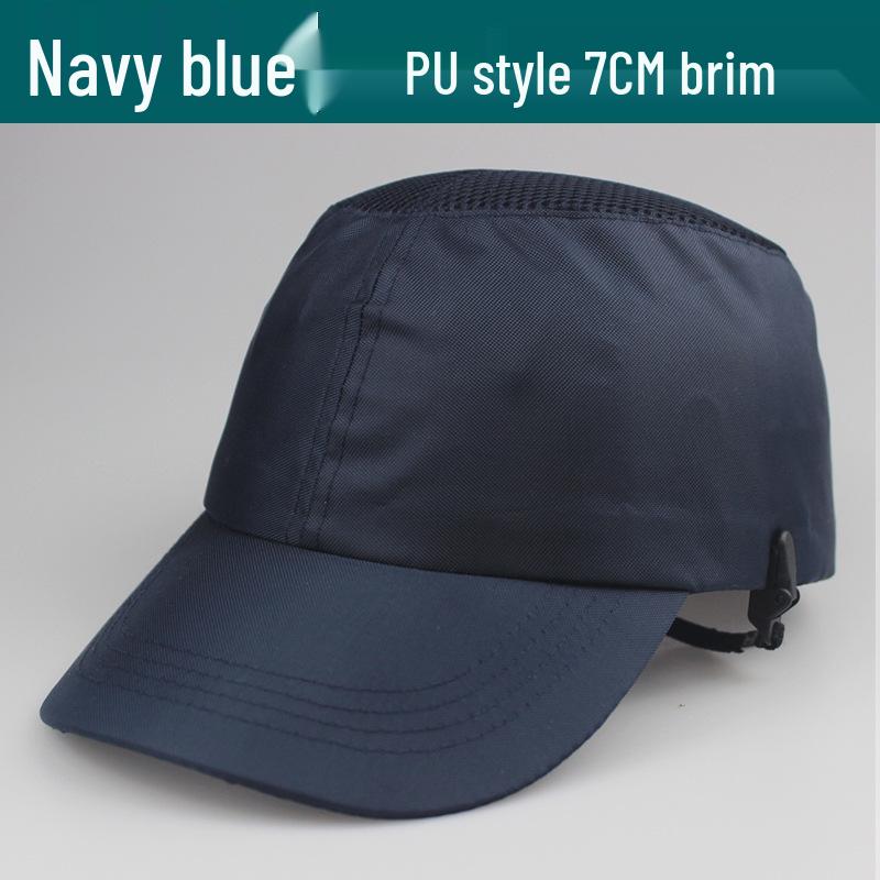 

Breathable Lightweight Anti-Impact Baseball-Style Waterproof Safety Helmet Liner L (58-60 cm)