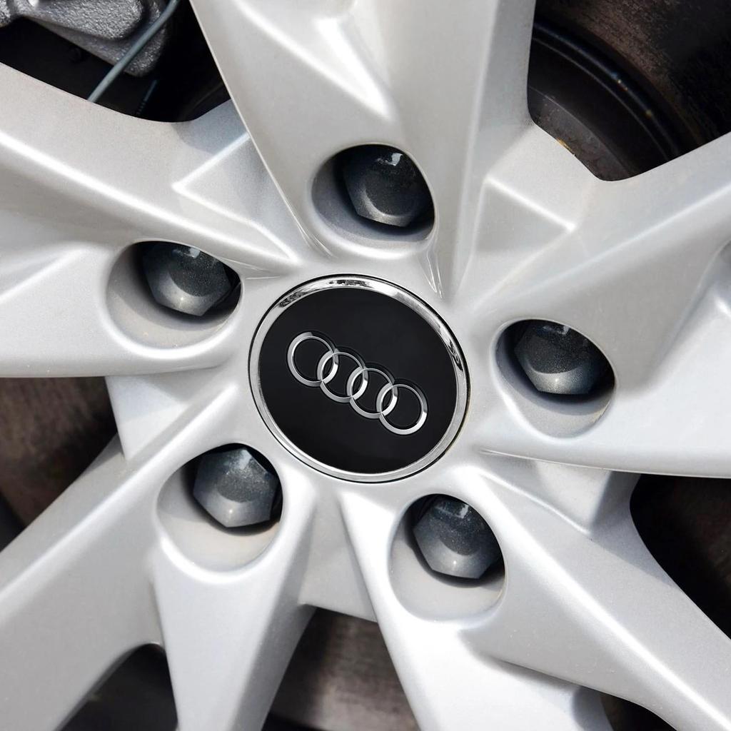 For Audi A5 4pcs 60mm 61mm 68mm 69mm Audi Hub Caps Car Wheel Center Caps for Audi A3 A6 Q3 B5 B6 B7 A8 A5 A4 C6 C5 C7 A7 B8 B9 Q7 8P 8V 8L