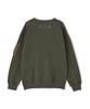 AVIREX TACTICAL CREWNECK SWEAT L 350 Dark Green 783-5932006