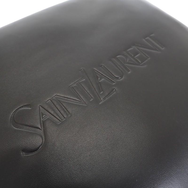 SAINT LAURENT  779512 Clutch bag black lambskin Women