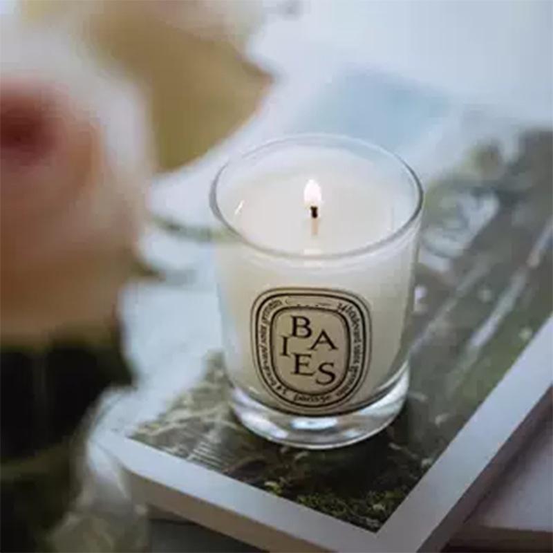 

New Transparent Glass Scented Candles, Various Scented Scented Plant Waxes, Holiday Gift Scented Candles 70g Santal Sandalwood (woody)