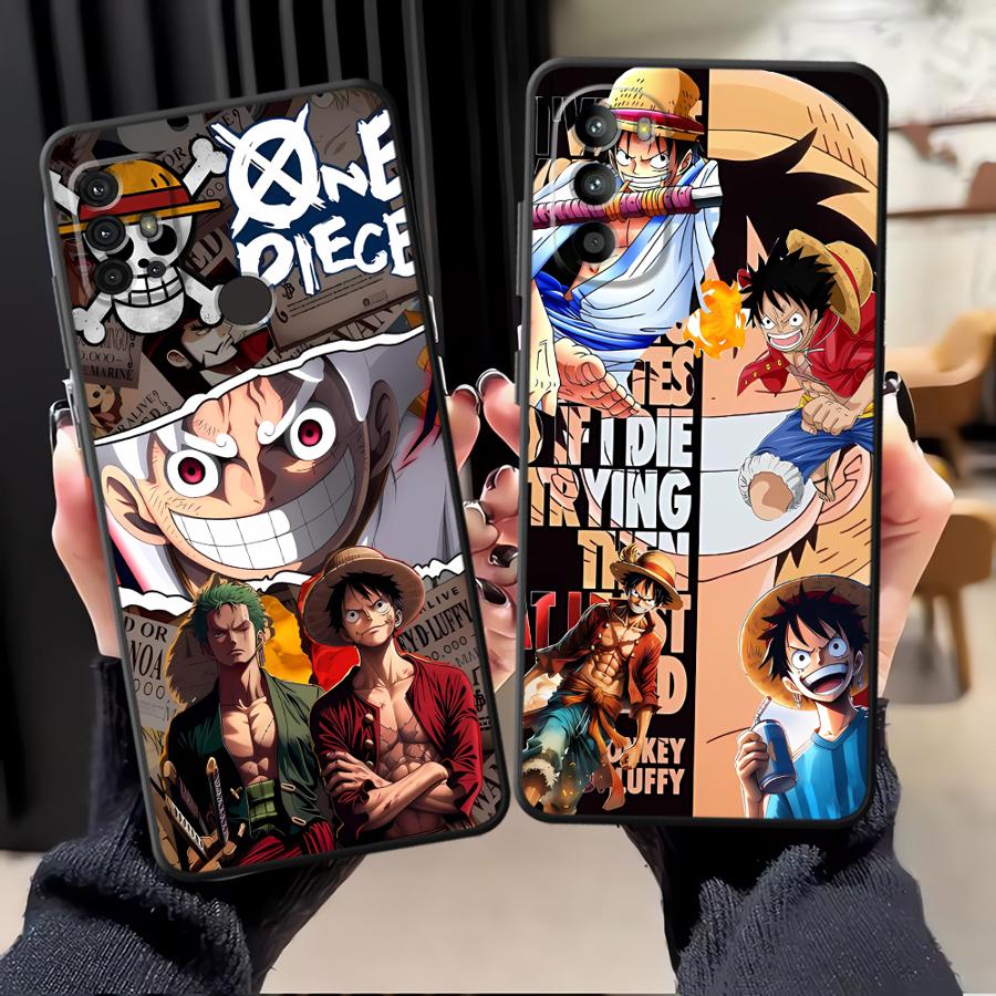 Funda Phone Cover Case for Moto S30 Pro Edge 20 30 X30 Pro Anime Luffy Zoro