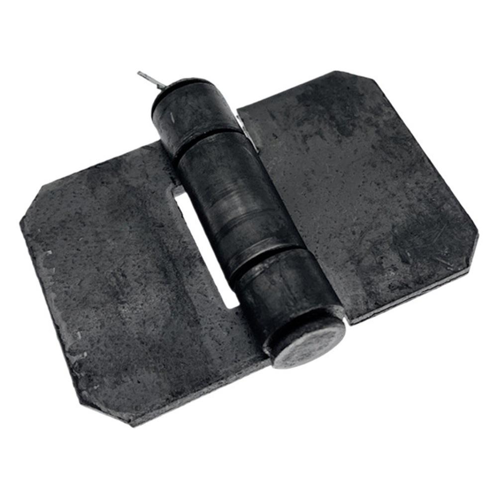 Metal Welding Hinge 5mm Thick with Detachable Feature for Trailer and Industrial Doors Supporting Heavy Duty Use