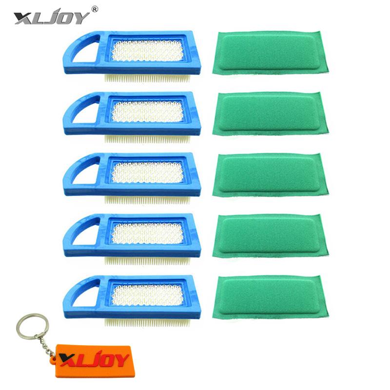 5x Air Filter For Briggs Stratton 613022 650821 697152 698413 797007 794421 5079 4213 697292 4212 21A902 21A907 21A977 21B902