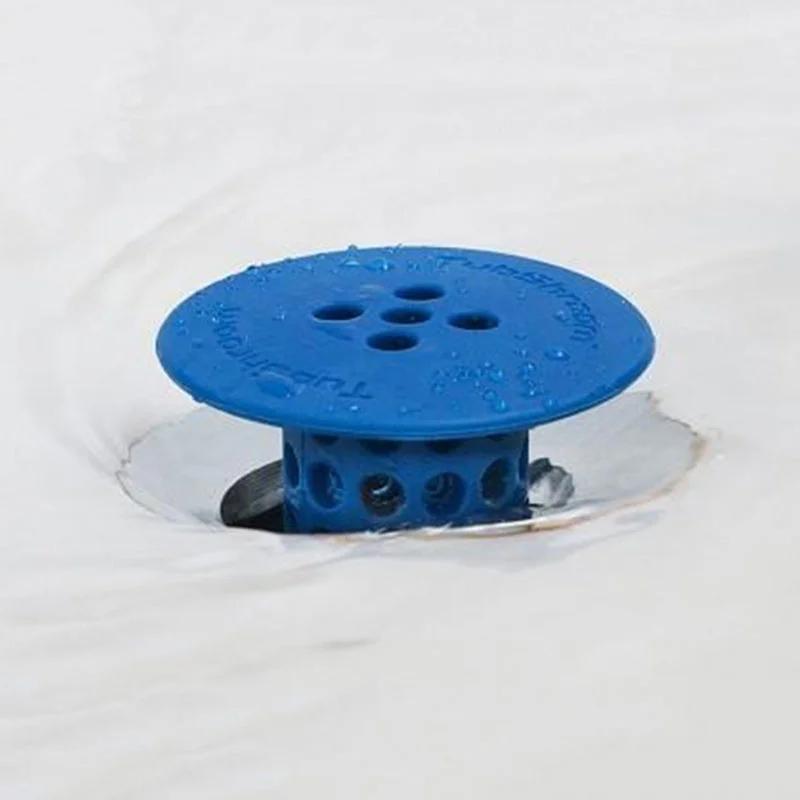 New Bath Pond Anti Held In Tank Floor Drain Plug Hair Hair Cleaning Collector Anti-blocking Device Shower Drain Hair Catcher