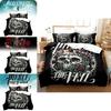 Pierce The Veil 3piece Comforter Cover Set With Cotton Texture For Bedroom