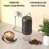 Neue Tragbare USB Elektrische Kaffeebohnenmühle 40 Mahlgrade Extern Einstellbare Wiederaufladbare Mühlen Haushalt Mini Kaffeemaschine