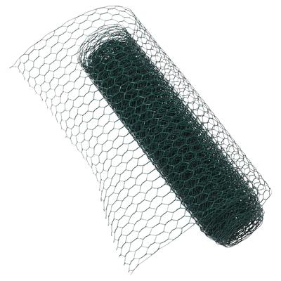 40cm*500cm Chicken Wire Fence Mesh Green Florist Netting Mesh Hexagonal Iron Wire Fence Rabbit Cage Garden Floral Arrangements